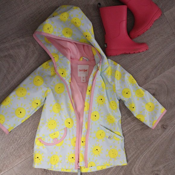 cat and jack rain jacket